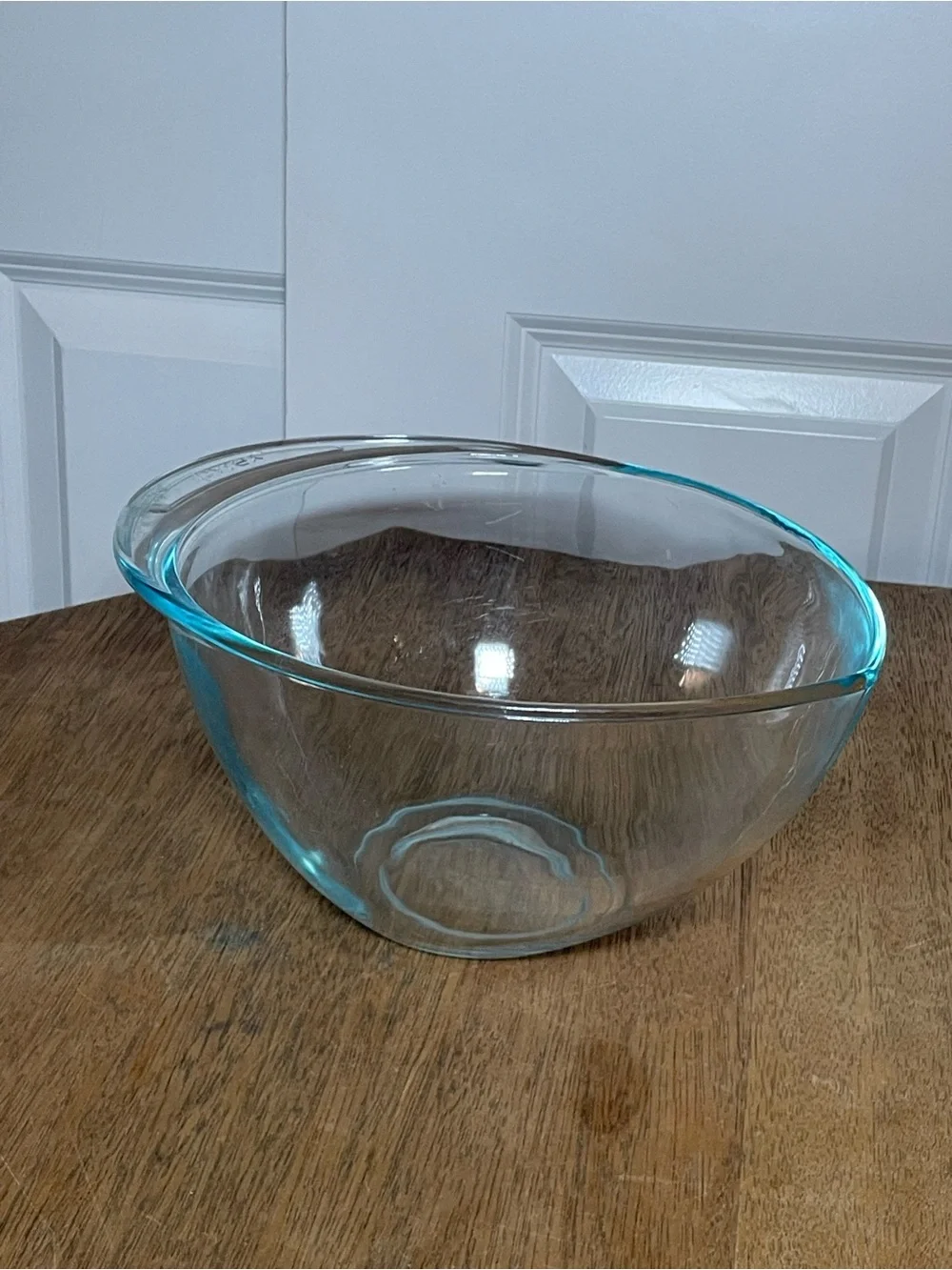 Pyrex Clear Glass 2.5 Qt Mixing Bowl #325 Made in USA